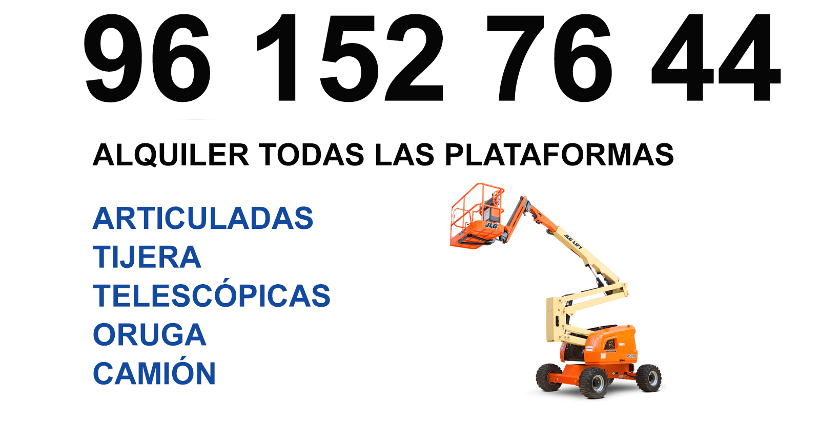 Plataformas en alquiler en Favara